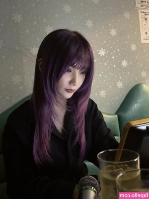 Yuno Mizusawa [ yuno-mizusawa-1 ] - Your devoted horny cyberpunk girl...💙🤗💙😋💙🤤