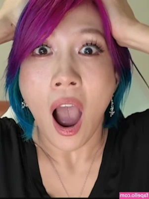 Asuka WWE [ asuka-wwe ] - Bull balls on thanksgiving blowing loads