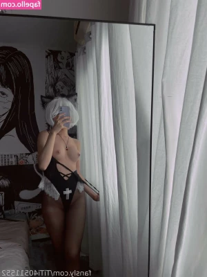 TiTi cosplay [ titi-cosplay-1 ] - Part 3 and conclusion of sexy threesome with @transturbation and