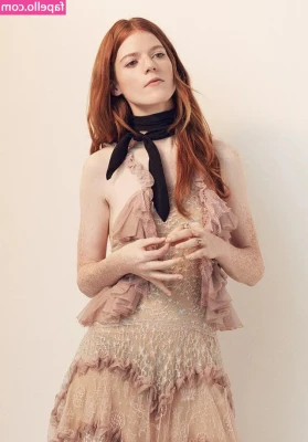 Rose Leslie [ rose-leslie ] - gotta dress up to add some spice 😈🫦