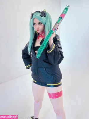 Pepper_cos [ pepper-cos ] - A girl's gotta eat... I swear that Fanta is BIG but my big belly