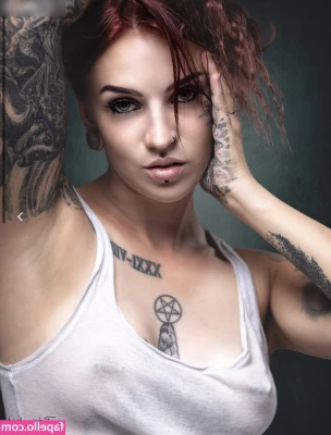 Tinatattoolady - Messy hair don t care