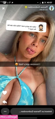 Therese Gudmundsen [ therese-gudmundsen ] - I forgot to wear a bra and thong today. . Almost every man in Home