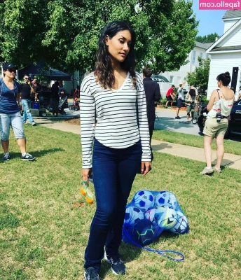 Janina Gavankar [ janina-gavankar ] - I was pistoned hard in my uniform