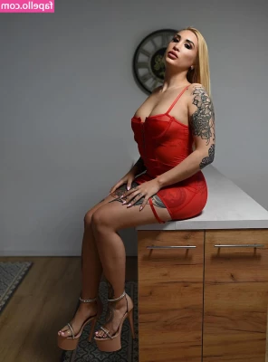 Kara Kay [ kara-kay ] - A naughty satyr plays with her bare titties
