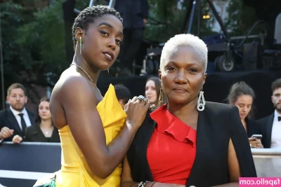 Lashana Lynch [ lashana-lynch ] - Couldn't find spider web stuff anywhere today.... did find body safe