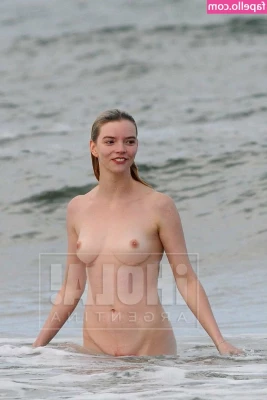 Anya Taylor-Joy [ anya-taylor-joy ] - I got a little wet today  sorry for the delay in posting been a busy