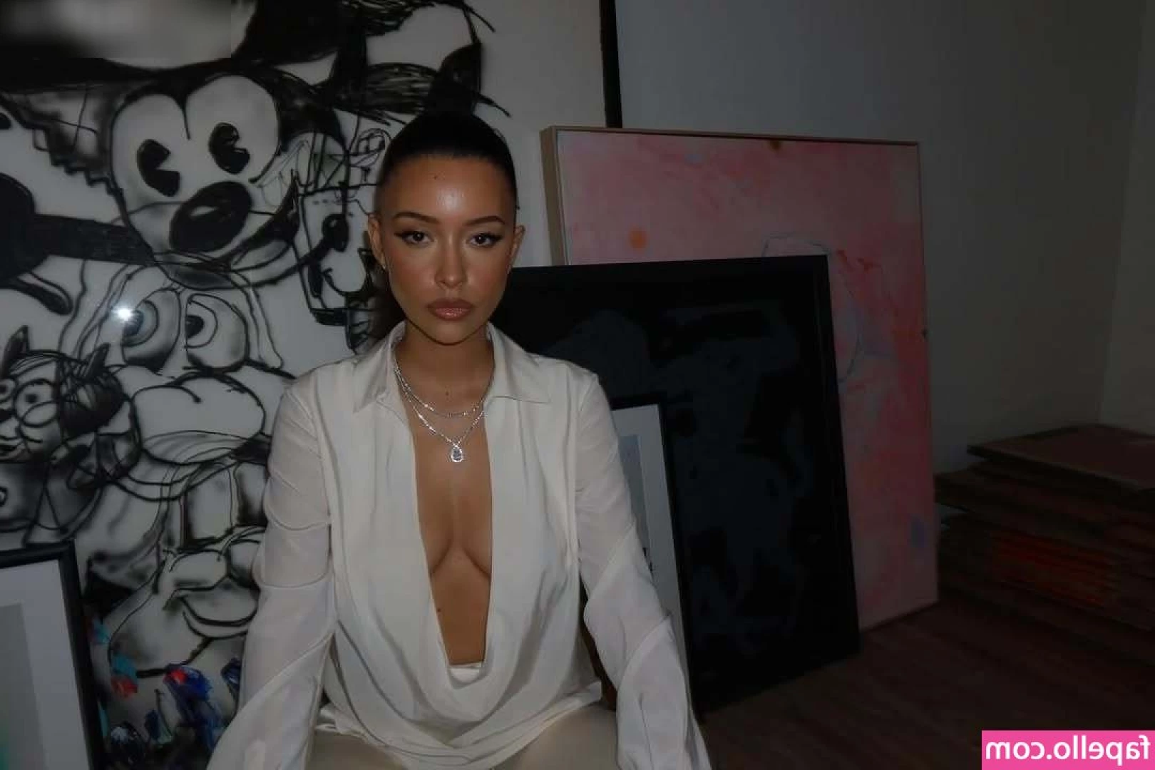 Christian Serratos [ christian-serratos ] - Wedgie match vs Lily Lily lives quite far from me, but she will come