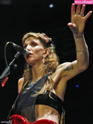 Courtney Love [ courtney-love ] - Daddy got me a cute little plaid skirt  it s SO short
