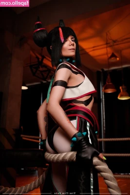 Juk Cosplay [ juk-cosplay ] - NEW MOVIE: LEOPARD PRINT PARTY DRESS TEASE