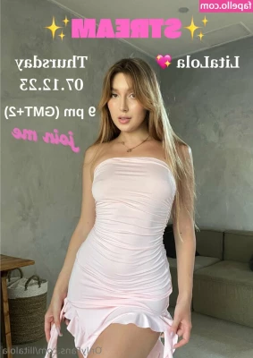 llitalola - Do you want me in this position 😈