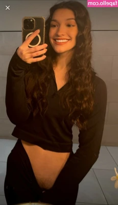 KylieKay - Showing off my skinny body in nothing but a blue thong (no belly