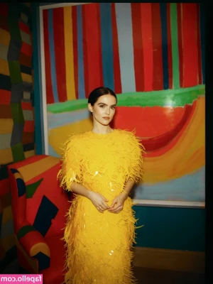 Zoey Deutch [ zoey-deutch-1 ] - I try to eat some sausage for my food fetish peeps. But my huge tits,