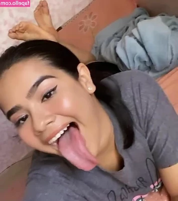 Long Tongue Fetish [ long-tongue-fetish ] - MASSIVE masturbation monday  this is the biggest cock i ve ever taken