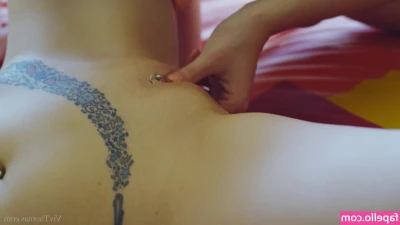 Amarna Miller [ amarna-miller ] - I was making content the other night and left the door open a crack