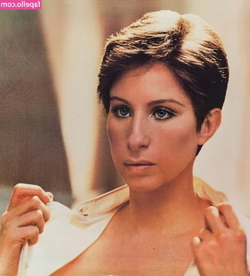 Barbra Streisand [ barbra-streisand ] - Wowwww….1 mm closer & you’d see it alllllll 🙈