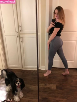 Brialeigh - he walked around the   to get a look