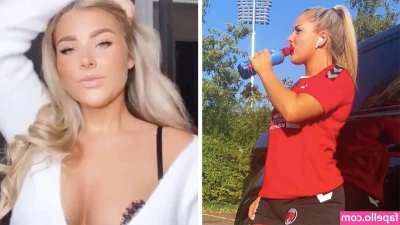 Madelen Wright [ madelen-wright ] - Sniff my hole trough the shorts 🍑😳😳🐽🐽