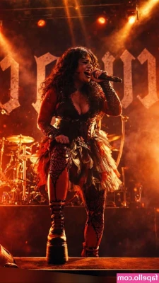 Cristina Scabbia [ cristina-scabbia ] - my tits are cold daddy wanna warm them?😈
