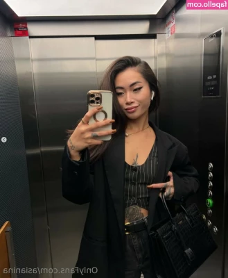 asianina - Domme Christy wants you to suck on her big monster dick