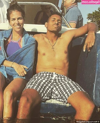 Nick Kyrgios [ nick-kyrgios ] - tell me what turns u on the most about this pic babe 😏