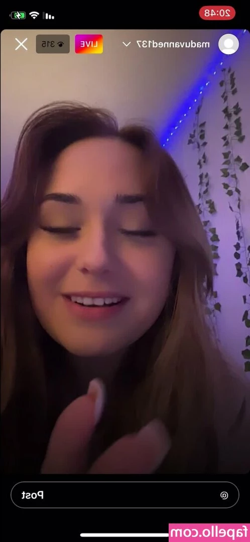 madibanned - Yesterday I posted this video on my wall of how I can cum 💦