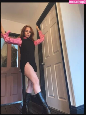 Ella Hughes [ ella-hughes ] - Caress my leg first 😊 DM me "CodeRedPickle" if you wanna see more