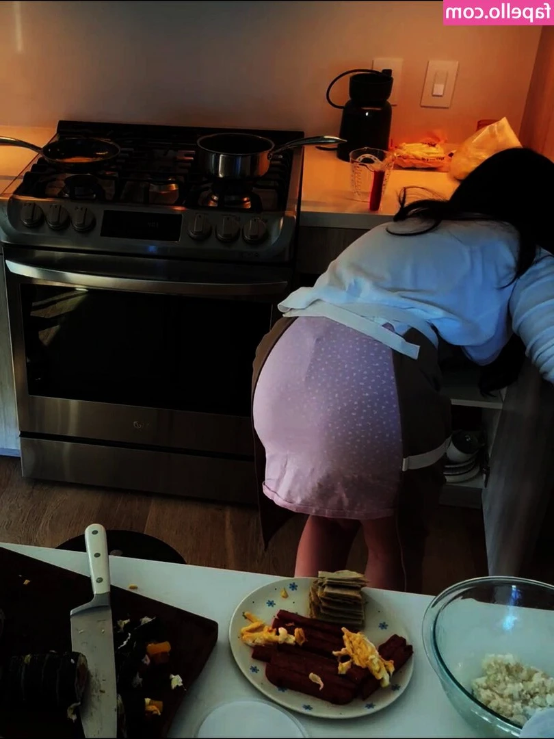 Jessica - Your wife cleans the house nearly naked so you fuck her full of cum