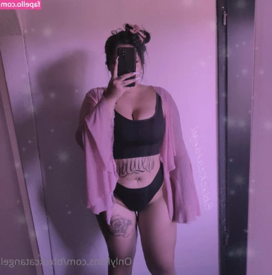 blxckcatangel - BBW Samantha 38g trying on clothes  What chubby Samantha 38g try on