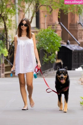 Emily Ratajkowski [ emily-ratajkowski ] - Did you look up my skirt?