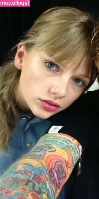 Taylor Swift [ taylor-swift ] - Thought I’d talk a lil bit and show you my tattoos and a lil about