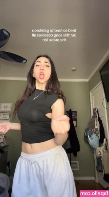 Anna Christy [ anna-christy ] - Sporty Dad likes to tease his boys with a tiny thong after practice