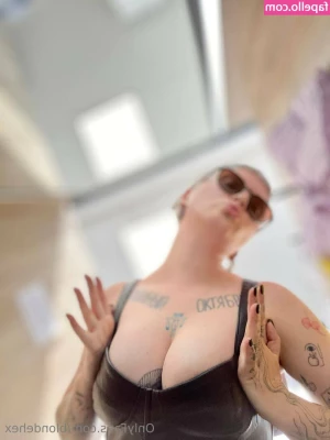 blondehex - I want you to empty ALL of these used cum filled condoms into your