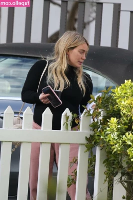 Hilary Duff [ hilary-duff ] - Long day at work  Will you help me relax