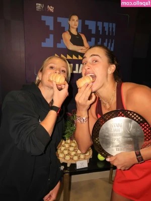 Aryna Sabalenka [ aryna-sabalenka ] - Clear your lower back from pain & tissue damage. Skin roll over