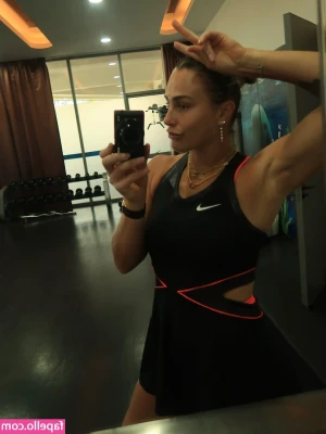 Aryna Sabalenka [ aryna-sabalenka ] - your pov as you lay in front of me! ;)