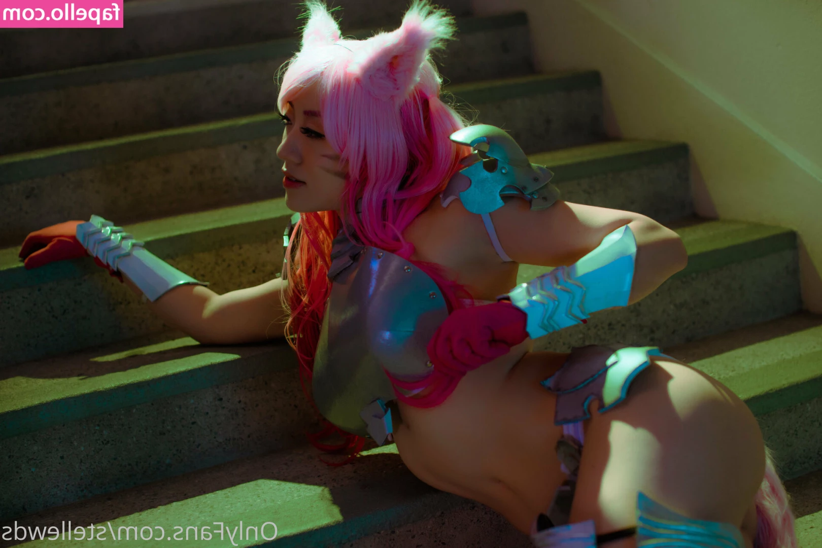 Stella Chuu [ stella-chuu-1 ] - I noticed you were watching me in the showers  and staring at my cock