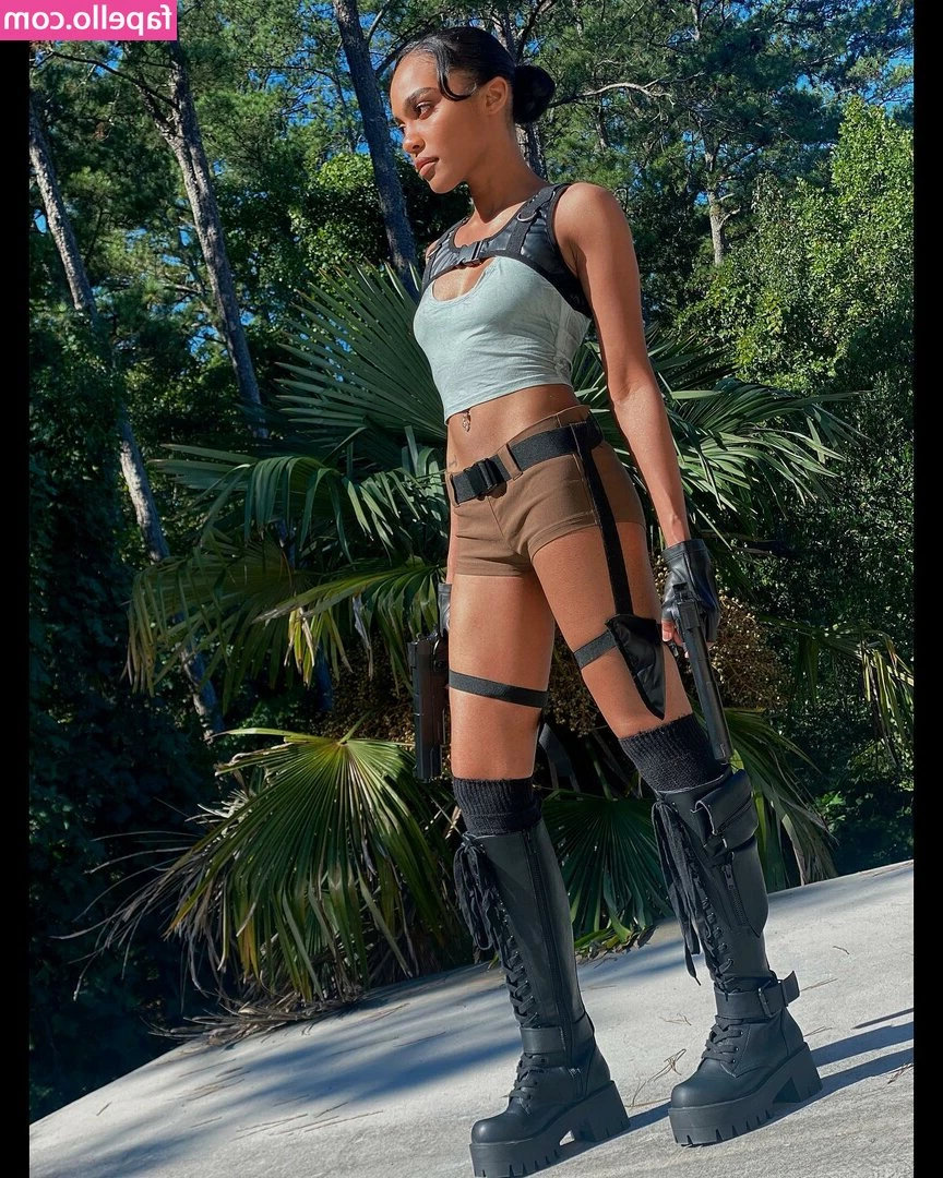 China Anne McClain [ china-anne-mcclain ] - Do you think I should wear a bra under this transparent top?🫦
