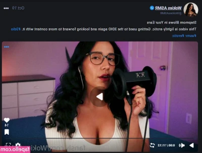 WokiesASMR - Worship me, knowing you will never be good enough to lick anything