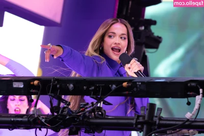 Rita Ora [ rita-ora ] - He truly sits like this often :’)
