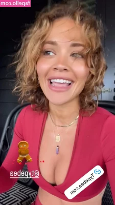 Rita Ora [ rita-ora ] - Headphones in  titties out