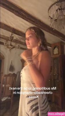 Rita Ora [ rita-ora ] - My last Tiktok got such great reviews I had to do it again for you part 1