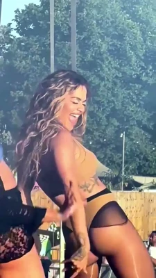Rita Ora [ rita-ora ] - I m wearing some crazy lingerie and I m tangled up in all the clasps 