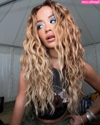 Rita Ora [ rita-ora ] - This is what my hair looks like without extensions and if I let it