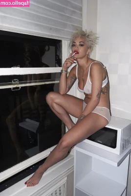 Rita Ora [ rita-ora ] - I KNOW YOU LOVE MY LARGE BREASTS COMPLETELY TOPLESS AND UNCOVERED