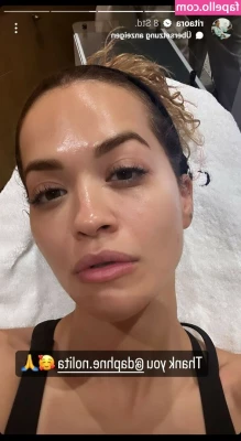 Rita Ora [ rita-ora ] - I love looking at these comparisons    Before pregnancy - 20 weeks in