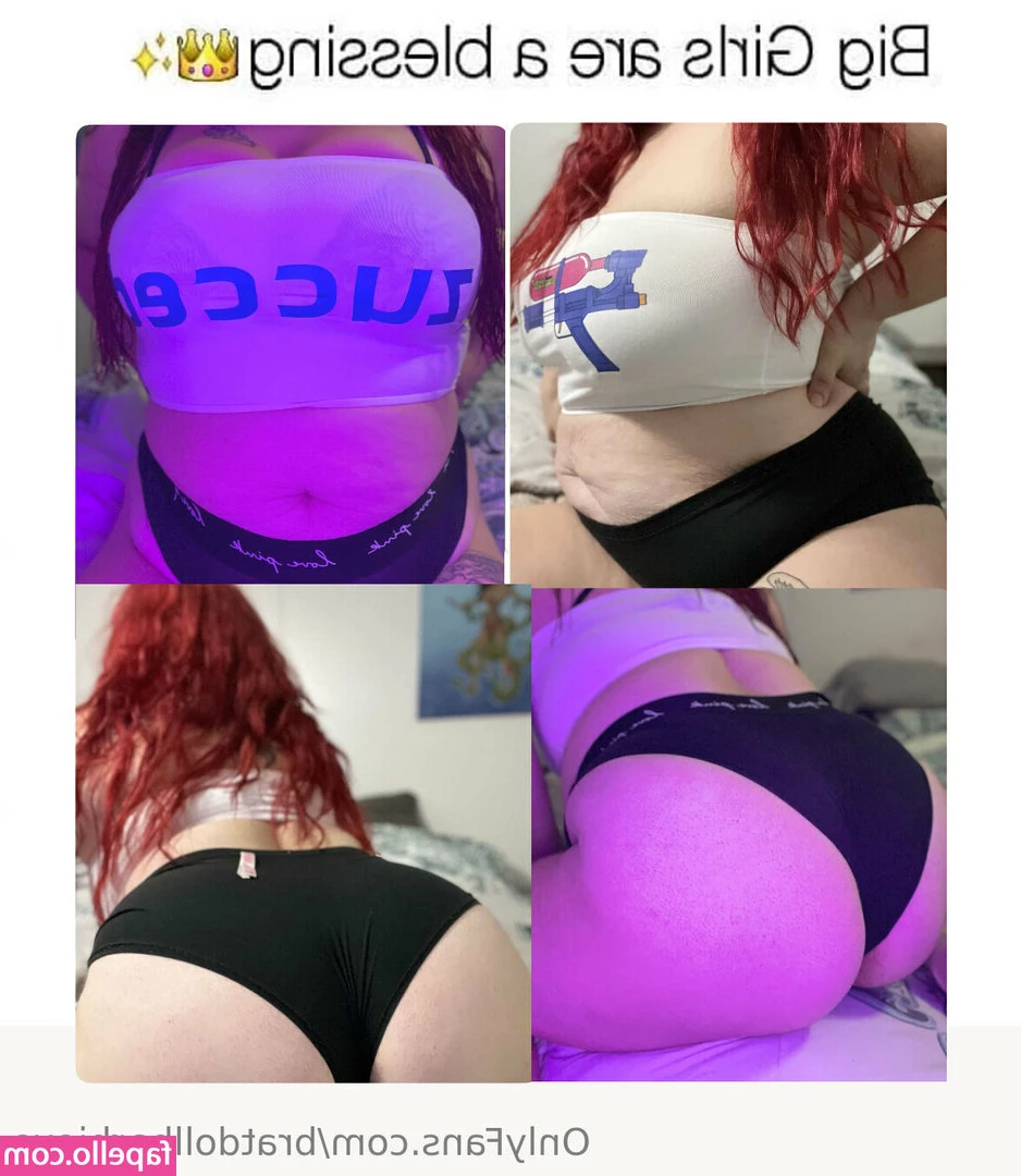 bratdollbarbiexo - Waist tiny but my butt giggles
