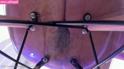 queenweed_420 [ queenweed-420 ] - Masturbating on My Back 💜 Laying naked on my back, touching myself