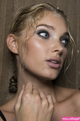 Elsa Hosk [ elsa-hosk ] - Purple is one of my favourite colours. I love this lingerie set!