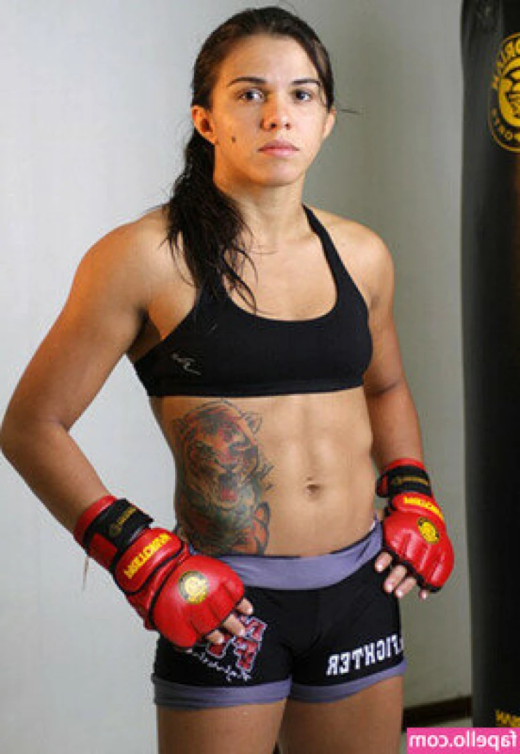 Claudia Gadelha [ claudia-gadelha-1 ] - Not the best body but look at that slim body  that tattoo and OMG